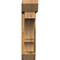 Ekena Millwork Balboa Slat Rough Sawn Bracket w/ Offset Brace, Western Red Cedar, 6"W x 24"D x 24"H BKT0604X24X24BOA06RWR - alternate 4